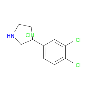 3-(3,4-二氯苯基)吡咯烷盐酸盐