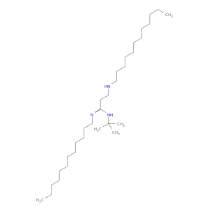 Propanimidamide, N-(1,1-dimethylethyl)-N'-dodecyl-3-(dodecylamino)-