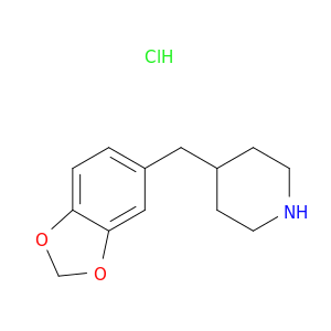 4-Benzo[1,3]dioxol-5-ylmethyl-piperidine hydrochloride
