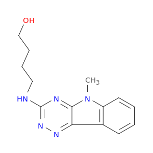 4-((5-METHYL-5H-[1,2,4]TRIAZINO[5,6-B]INDOL-3-YL)AMINO)-1-BUTANOL