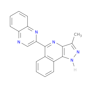 1H-Pyrazolo[4,3-c]isoquinoline, 3-methyl-5-(2-quinoxalinyl)-