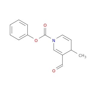 1(4H)-Pyridinecarboxylic acid, 3-formyl-4-methyl-, phenyl ester