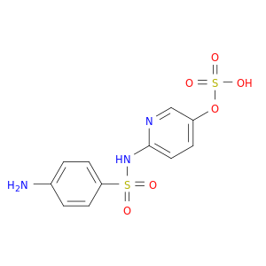 Benzenesulfonamide, 4-amino-N-[5-(sulfooxy)-2-pyridinyl]-