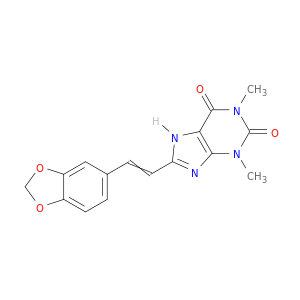 8-(3,4-(METHYLENEDIOXY)STYRYL)THEOPHYLLINE