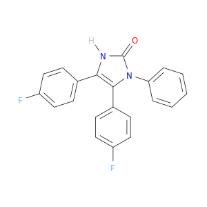 2H-Imidazol-2-one, 4,5-bis(4-fluorophenyl)-1,3-dihydro-1-phenyl-