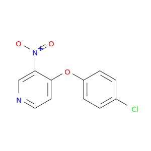 Pyridine, 4-(4-chlorophenoxy)-3-nitro-