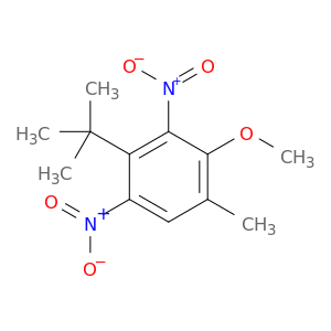 Benzene, 2-(1,1-dimethylethyl)-4-methoxy-5-methyl-1,3-dinitro-