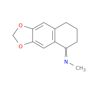 Methanamine, N-(7,8-dihydronaphtho[2,3-d]-1,3-dioxol-5(6H)-ylidene)-