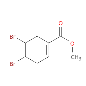 1-Cyclohexene-1-carboxylic acid, 4,5-dibromo-, methyl ester