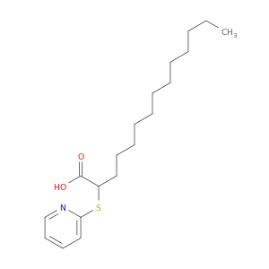 Tetradecanoic acid, 2-(2-pyridinylthio)-