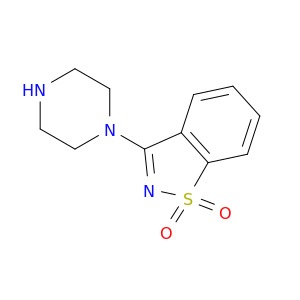3-piperazin-1-ylbenzo[D]异噻唑1,1-二氧化氮