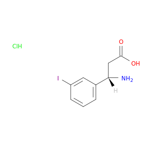 (3S)-3-Amino-3-(3-iodophenyl)propanoic acid hydrochloride