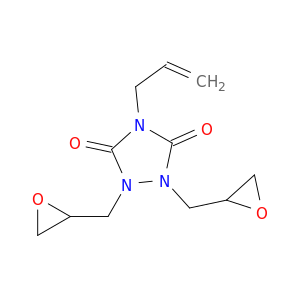 1,2,4-Triazolidine-3,5-dione, 1,2-bis(oxiranylmethyl)-4-(2-propenyl)-