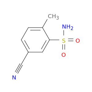 5-cyano-2-methylbenzene-1-sulfonamide