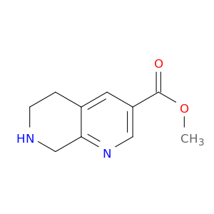 1,7-萘啶-3-羧酸,5,6,7,8-四氢-,甲酯