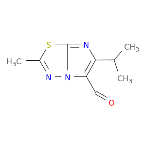 2-Methyl-6-(propan-2-yl)imidazo[2,1-b][1,3,4]thiadiazole-5-carbaldehyde