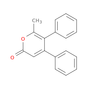 2H-Pyran-2-one, 6-methyl-4,5-diphenyl-