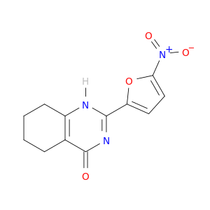 4(1H)-Quinazolinone, 5,6,7,8-tetrahydro-2-(5-nitro-2-furanyl)-