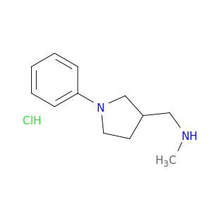 N-Methyl-1-(1-phenylpyrrolidin-3-yl)methanamine hydrochloride