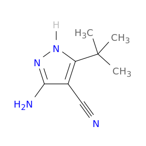 3-氨基-5-(1,1-二甲基乙基)-1H-吡唑-4-甲腈