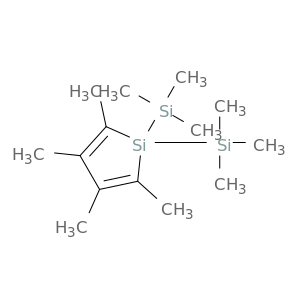 Silacyclopenta-2,4-diene, 2,3,4,5-tetramethyl-1,1-bis(trimethylsilyl)-