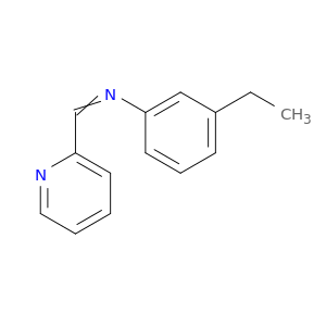 BENZENAMINE, 3-ETHYL-N-(2-PYRIDINYLMETHYLENE)-