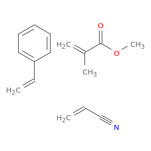 methyl 2-methylprop-2-enoate; prop-2-enenitrile; styrene