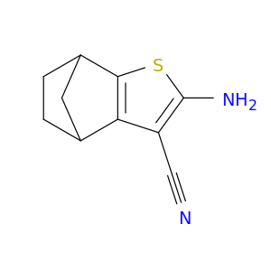 4-amino-3-thiatricyclo[5.2.1.0,2,6]deca-2(6),4-diene-5-carbonitrile