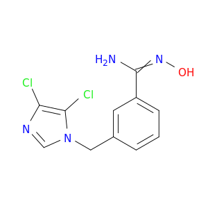 Benzenecarboximidamide,3-[(4,5-dichloro-1H-imidazol-1-yl)methyl]-N-hydroxy-