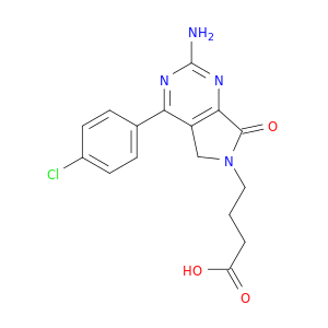 4-[2-amino-4-(4-chlorophenyl)-7-oxo-5,7-dihydro-6h-pyrrolo[3,4-d]pyrimidin-6-yl]butanoic acid