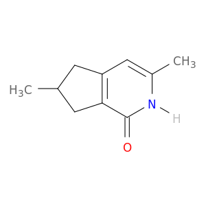 1H-Cyclopenta[c]pyridin-1-one, 2,5,6,7-tetrahydro-3,6-dimethyl-