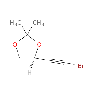 1,3-Dioxolane, 4-(bromoethynyl)-2,2-dimethyl-, (4S)-