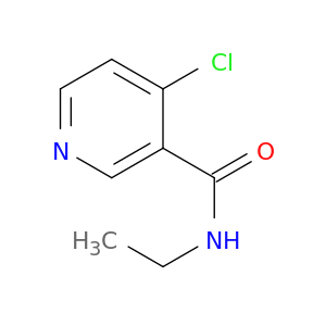 3-Pyridinecarboxamide, 4-chloro-N-ethyl-