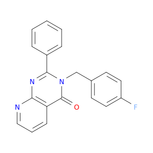 Pyrido[2,3-d]pyrimidin-4(3H)-one, 3-[(4-fluorophenyl)methyl]-2-phenyl-
