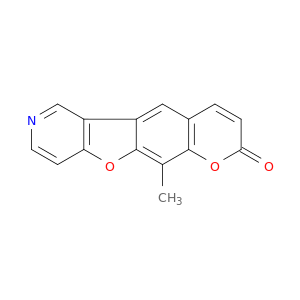 2H-Pyrano[3',2':5,6]benzofuro[3,2-c]pyridin-2-one, 11-methyl-