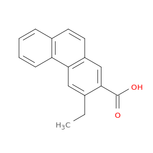 2-Phenanthrenecarboxylic acid, 3-ethyl-