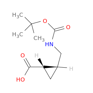 rel-(1R,2S)-2-[[(叔丁氧基羰基)氨基]甲基]环丙烷甲酸
