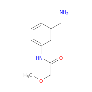 N-[3-(aminomethyl)phenyl]-2-methoxyacetamide