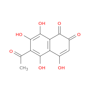 6-acetyl-4,5,7,8-tetrahydroxy-naphthalene-1,2-dione