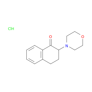1(2H)-Naphthalenone, 3,4-dihydro-2-(4-morpholinyl)-, hydrochloride