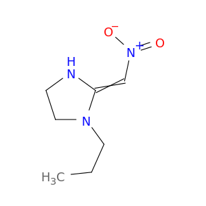 Imidazolidine, 2-(nitromethylene)-1-propyl-