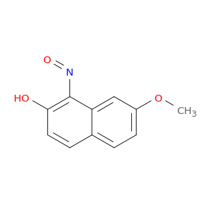 2-Naphthalenol, 7-methoxy-1-nitroso-