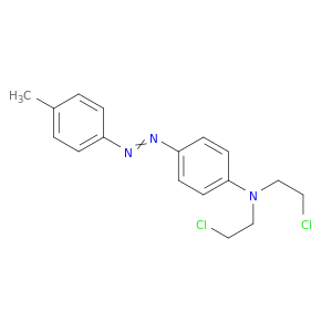 N,N-BIS(2-CHLOROETHYL)-4-(4-METHYLPHENYL)DIAZENYL-ANILINE