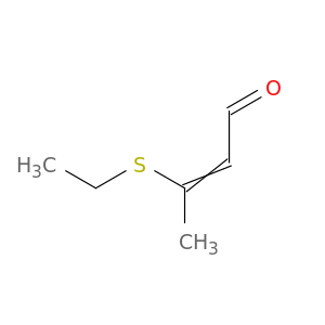 2-Butenal, 3-(ethylthio)-