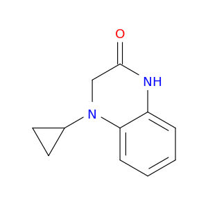 4-环丙基-1,2,3,4-四氢喹喔啉-2-酮