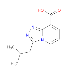 3-Isobutyl-[1,2,4]triazolo[4,3-a]pyridine-8-carboxylic acid