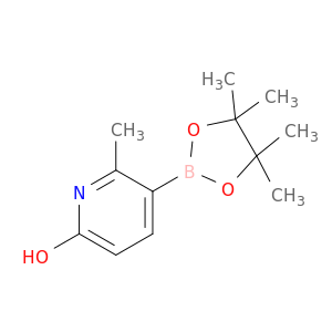6-甲基-5-(4,4,5,5-四甲基-1,3,2-二氧硼杂环戊烷-2-基)吡啶-2-醇