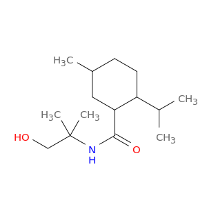 N-(2-羟基-1,1-二甲基乙基)-5-甲基-2-(1-甲基乙基)环己酸苄酰胺