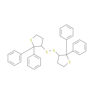 Thiophene, 3,3'-dithiobis[tetrahydro-2,2-diphenyl-