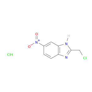 2-(Chloromethyl)-6-nitro-1H-1,3-benzodiazole Hydrochloride